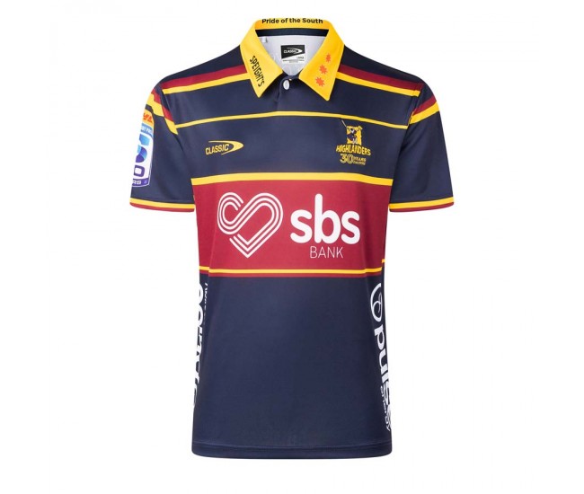 Highlanders Super Rugby Mens Home Jersey 2026