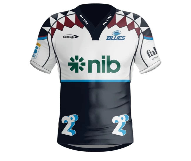 Blues Super Rugby Mens Heritage Jersey 2024