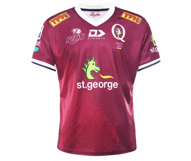 Queensland Reds 2021 Super Rugby Mens Home Jersey