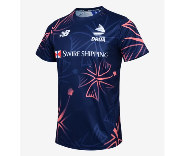 Fiji Drua Super Rugby Mens Run Out Rugby Tee 2024