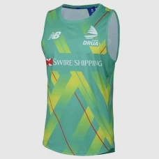 Fiji Drua Super Rugby Men's Green Training Singlet 2025