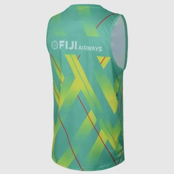 Fiji Drua Super Rugby Men's Green Training Singlet 2025
