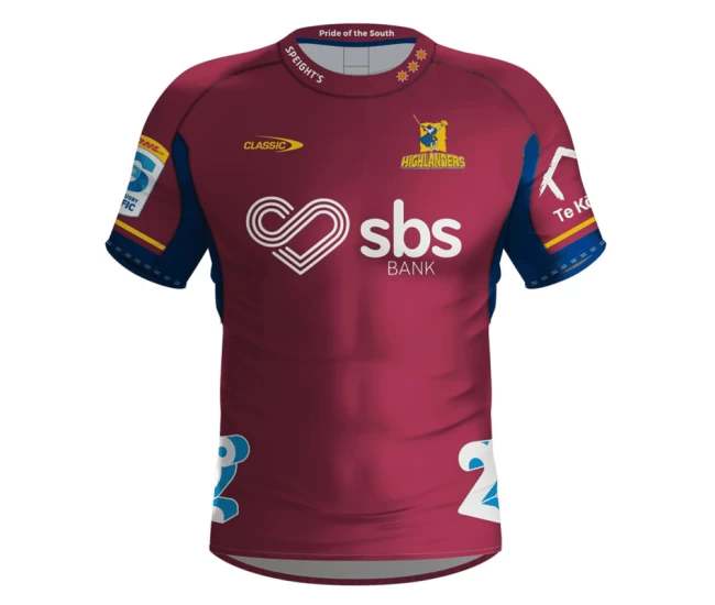 Highlanders Super Rugby Mens Away Jersey 2024